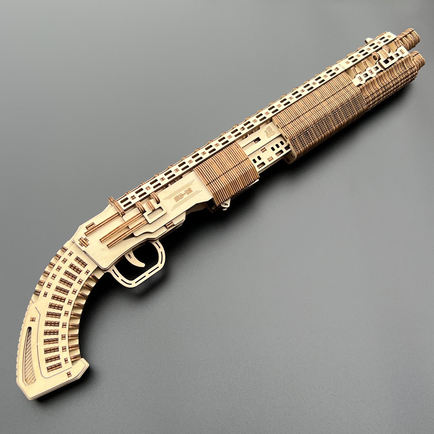 SG-12 Shotgun 3D Wooden Puzzle