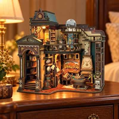 The Corridor Library DIY Miniature House