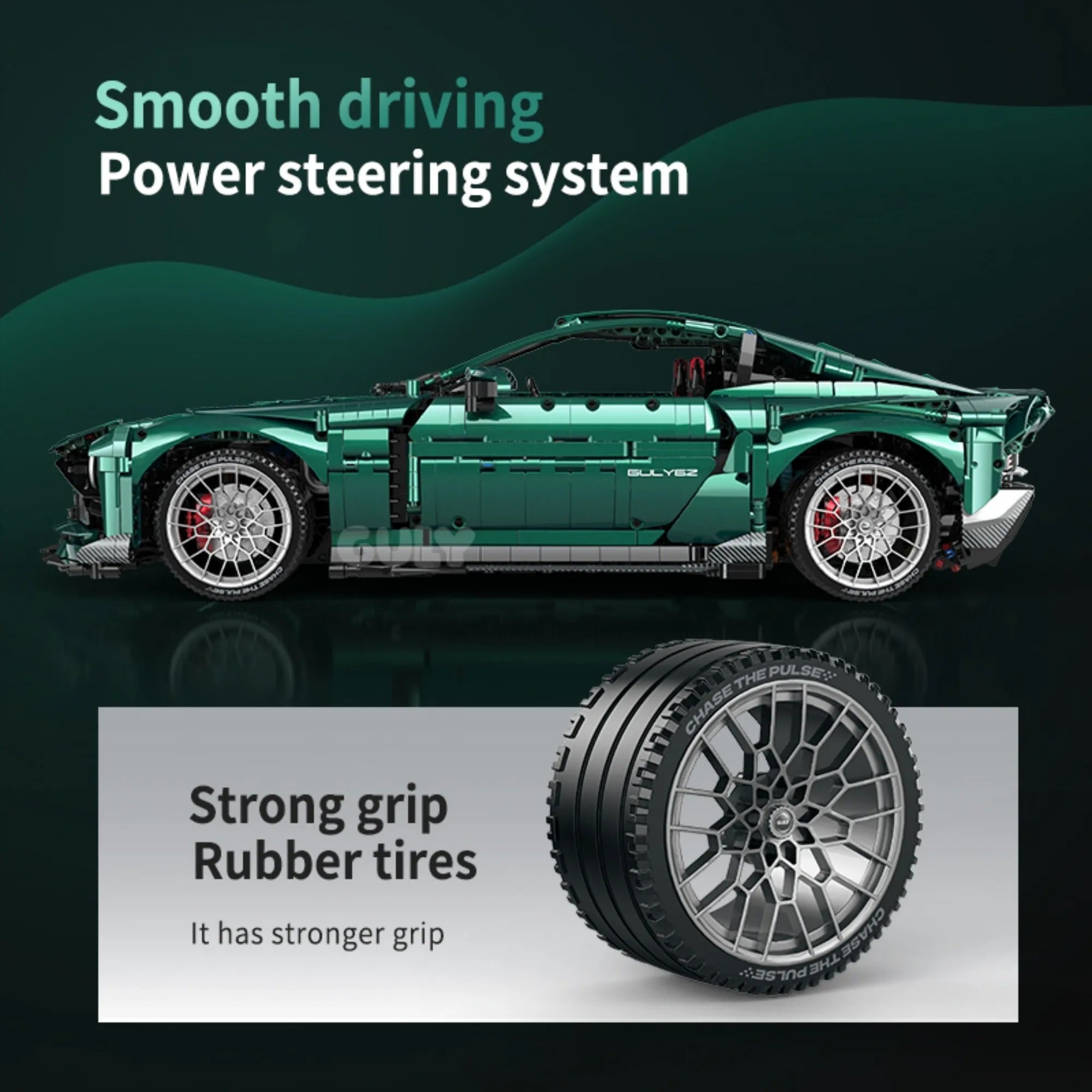 British Valour Supercar Building Bricks