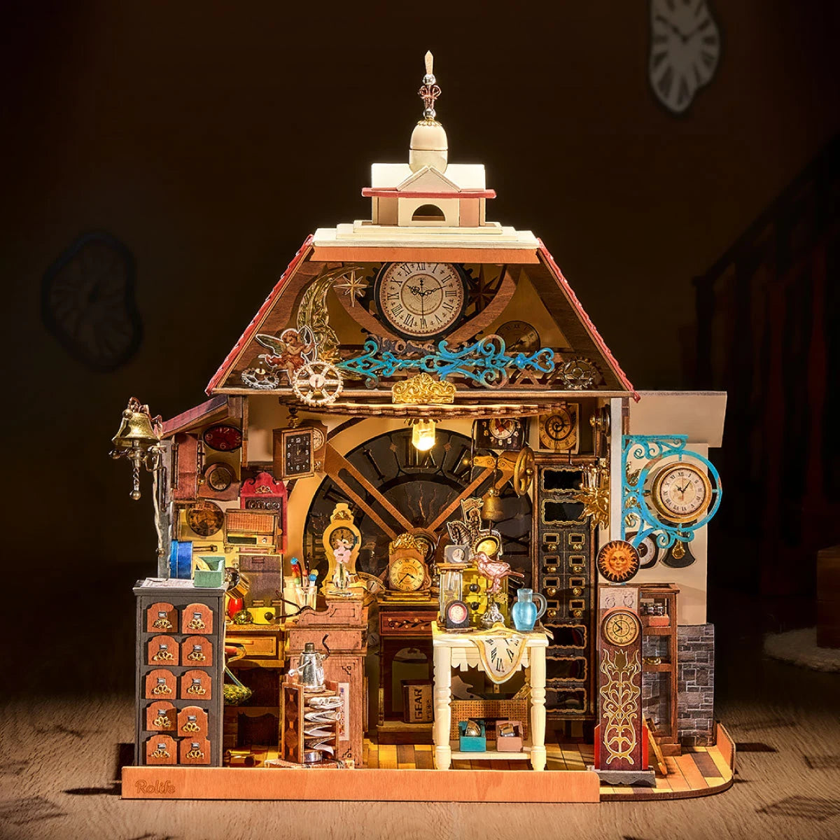 Clockwise Clocks DIY Miniature House