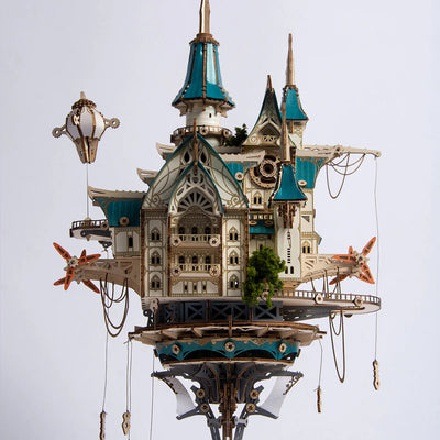 Fantasy Steam Castle 3D Wooden Puzzle