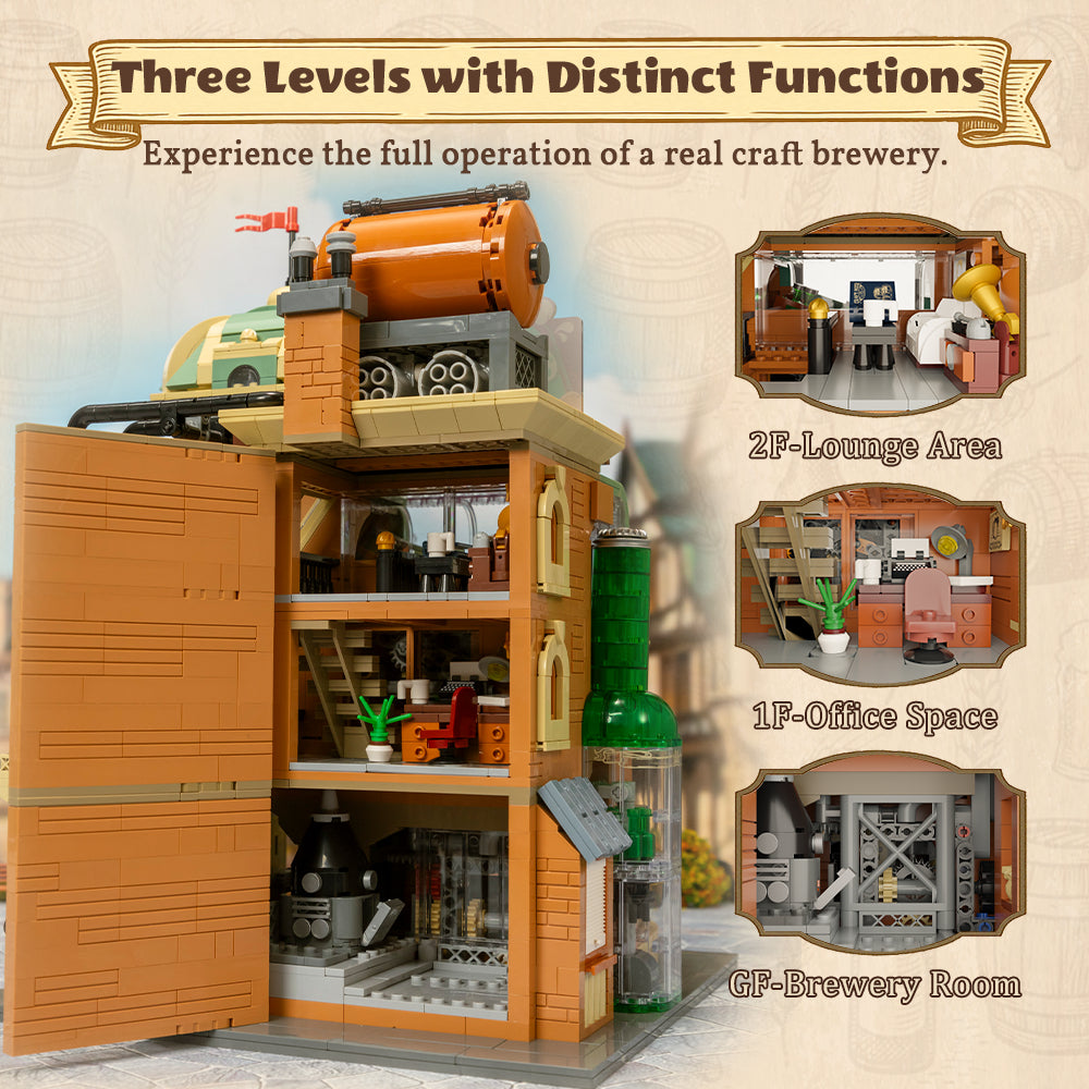 Craft Brewery Building Bricks