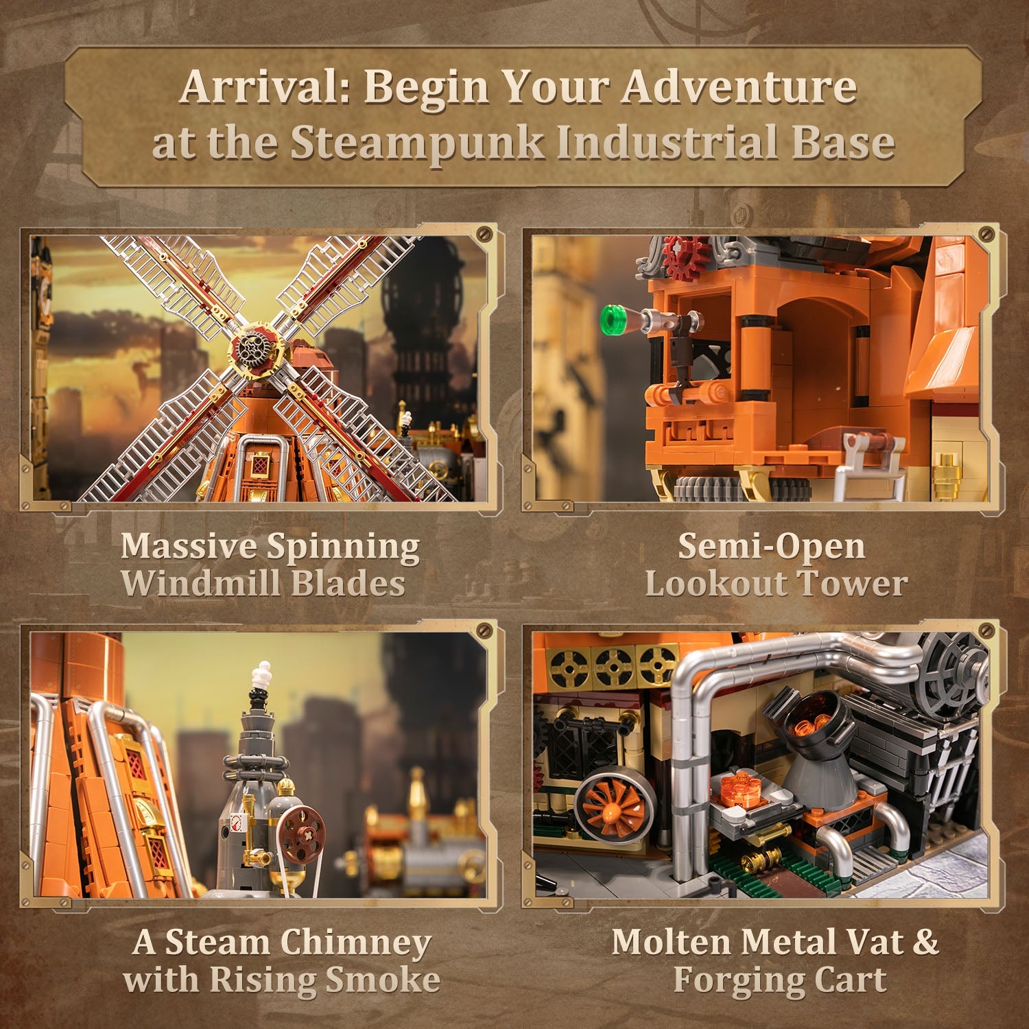 Steampunk Windmill Workshop