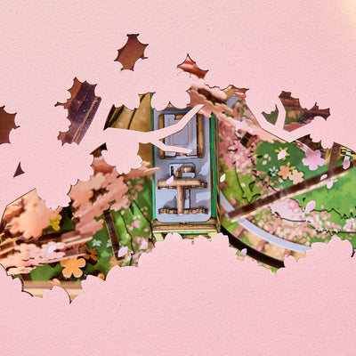 Sakura Dreamy Tour Music Box 3D Wooden Puzzle