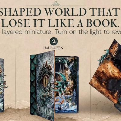 Creature Charms DIY Book Nook