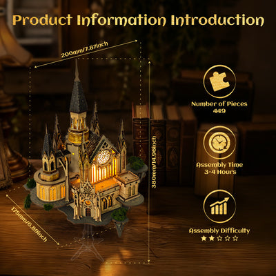 Floating City 3D Wooden Puzzle