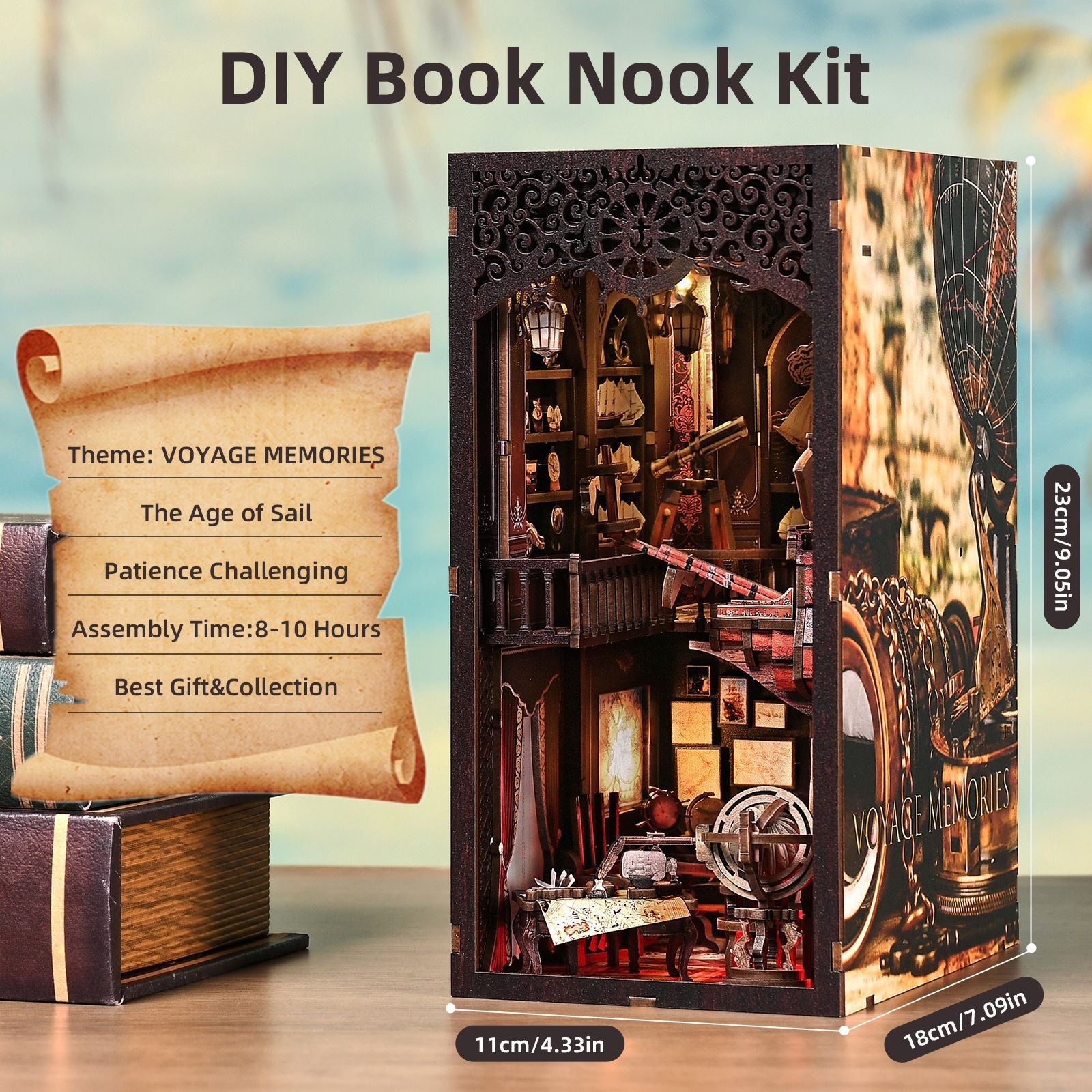 Voyage Memories DIY Book Nook