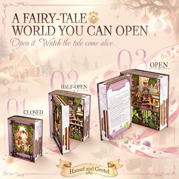 Hansel and Gretel DIY Book Nook