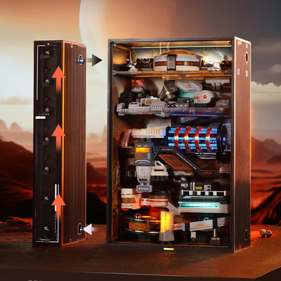 Mars Outpost Marble Run Mechanical 3D Puzzle