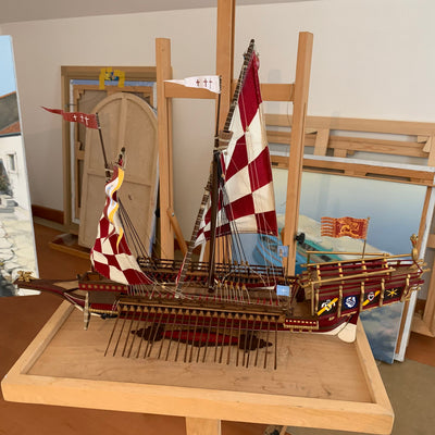 St.Jerome 3D Wooden Ship