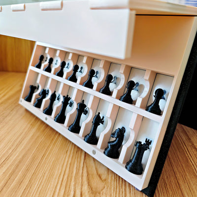 Book-Style Chess Set 3D Printed Model