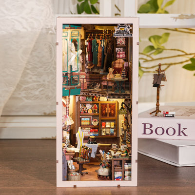 Sewing Room DIY Wooden Book Nook