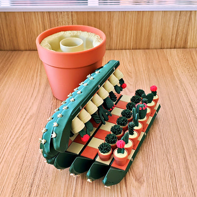 Cactus Chess Simulator 3D Printed Model