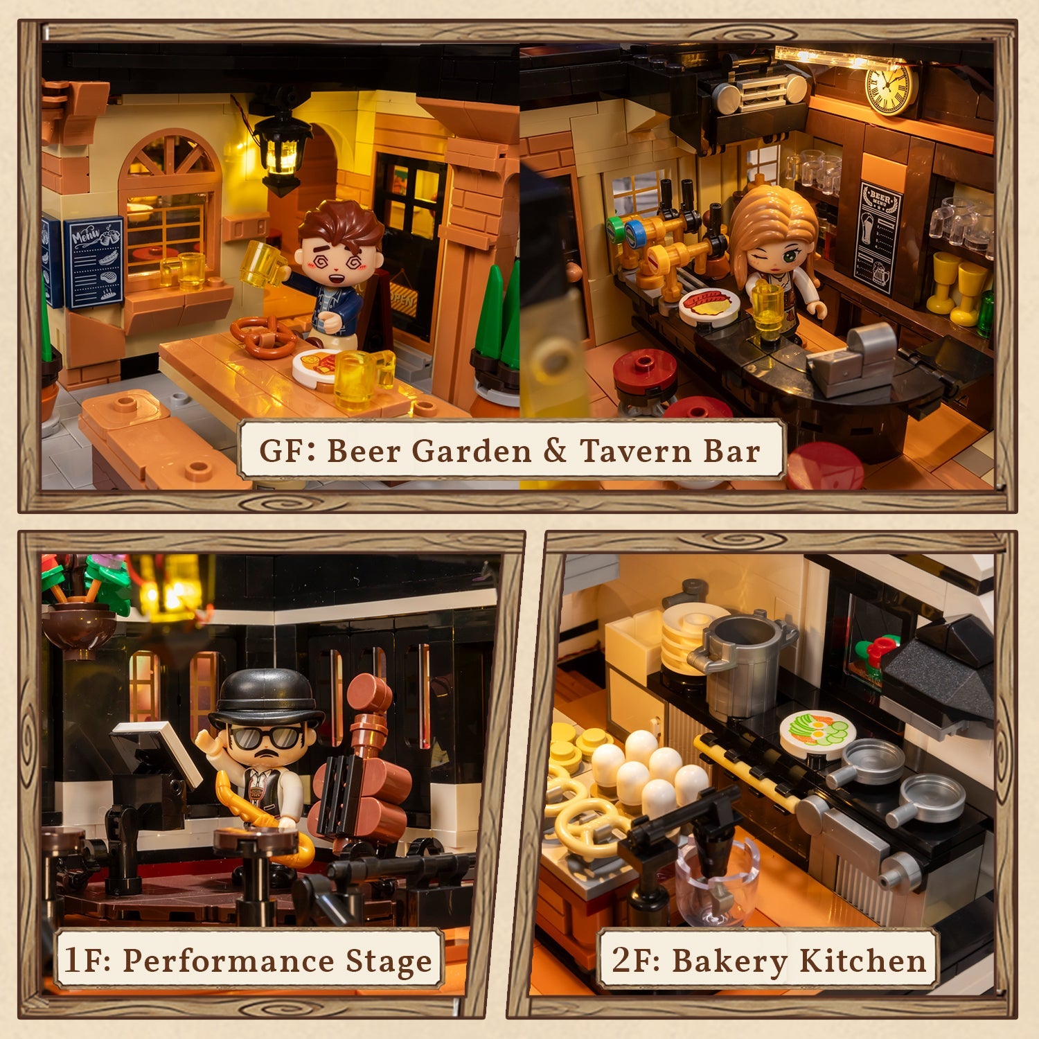 Bavarian Tavern Building Bricks