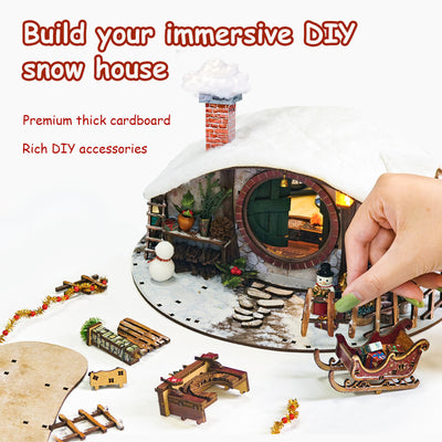 Magic Ring Snow DIY Miniature House