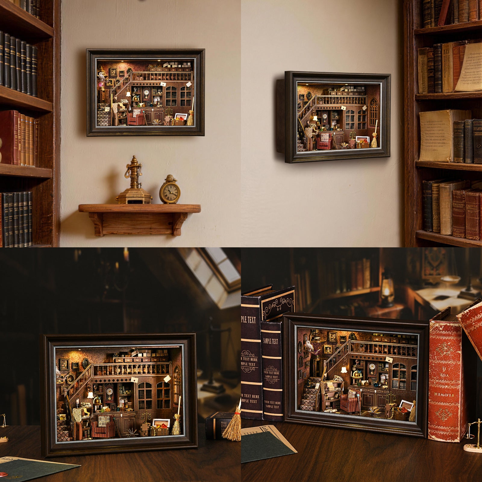 Secret Attic 3D Wooden Puzzle