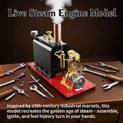RW-BL1K Mini Reversible Live Steam Engine Kit