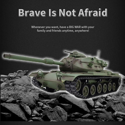 1/16 2.4G RC Tank American M60A3 Main Battle Tank Model Vehicle