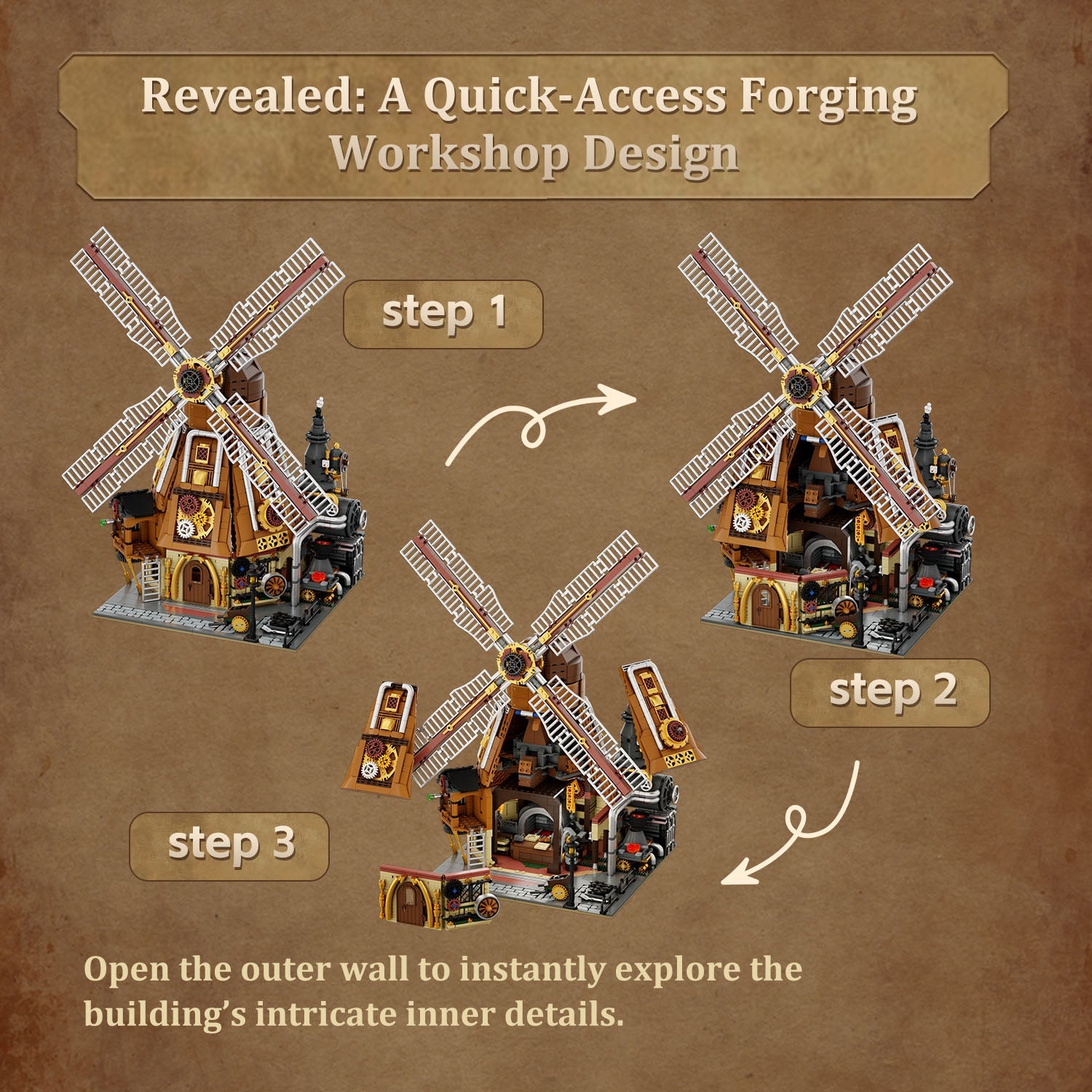 Steampunk Windmill Workshop