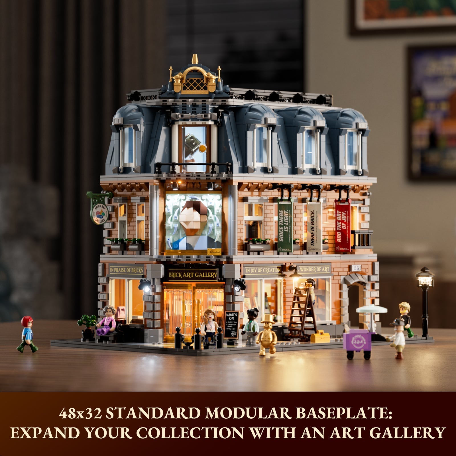 Brick Art Gallery Building Bricks