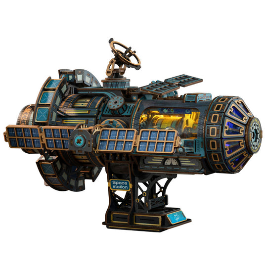 Space Station 3D Wooden Puzzle