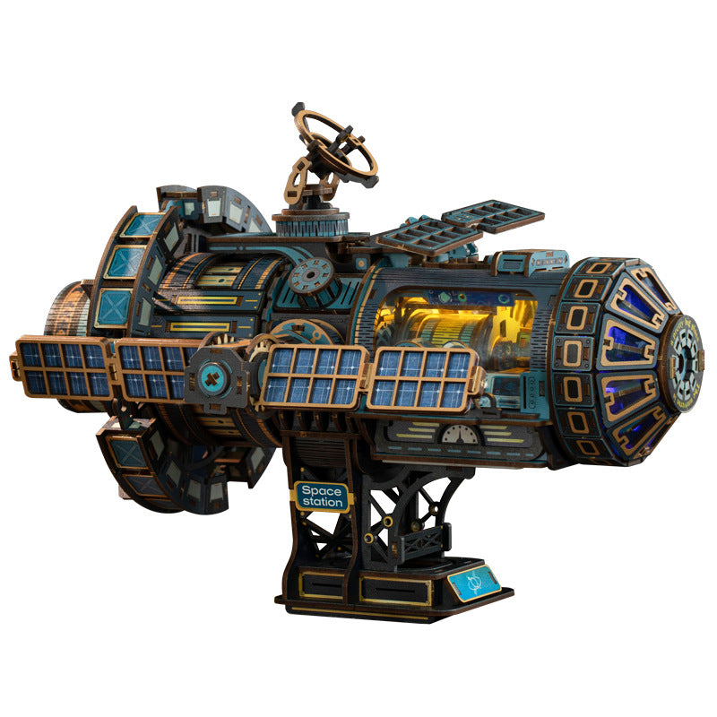 Space Station 3D Wooden Puzzle