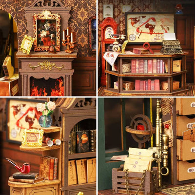 Green Detective Agency DIY Miniature House