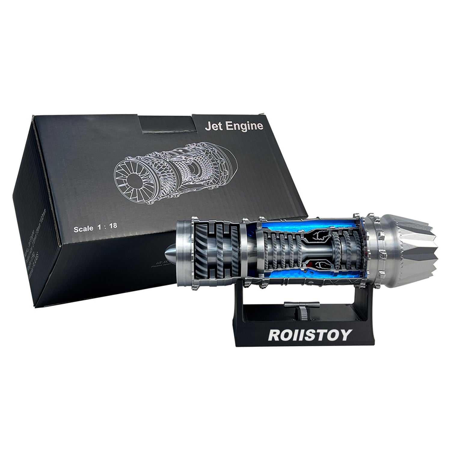 F35 Turbojet Fighter Model