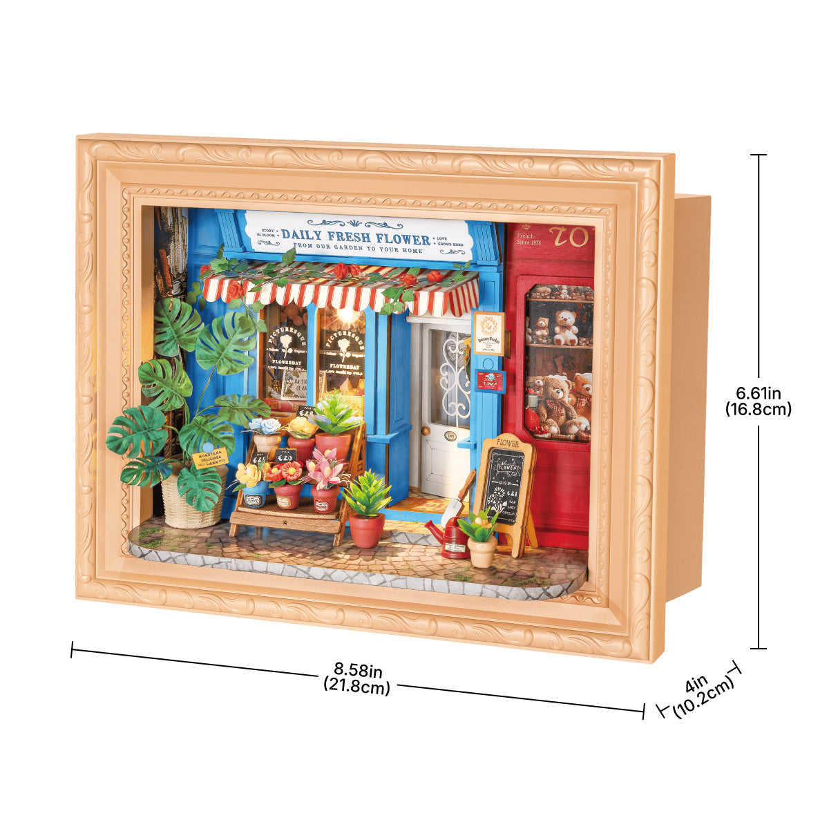 Daily Fresh Flower 3D Wooden Puzzle