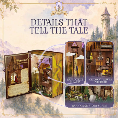 Rapunzel DIY Book Nook