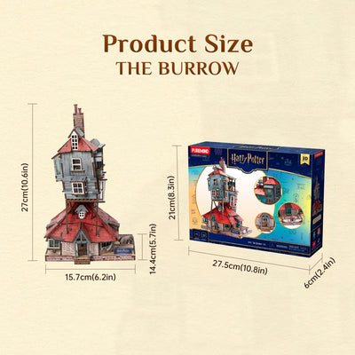 The Burrow 1622 3D Wooden Puzzle