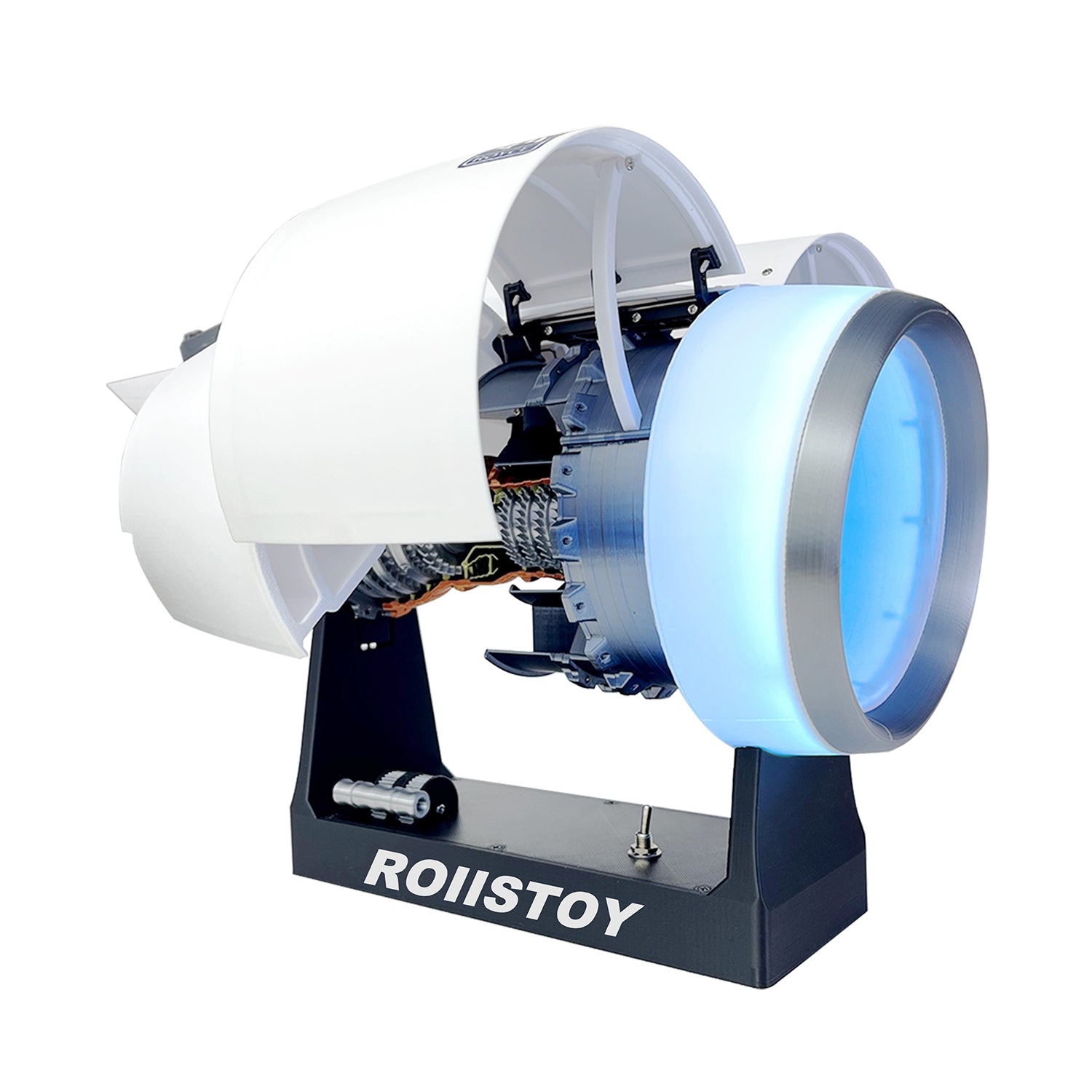 A380 3D Plastic Engine Model