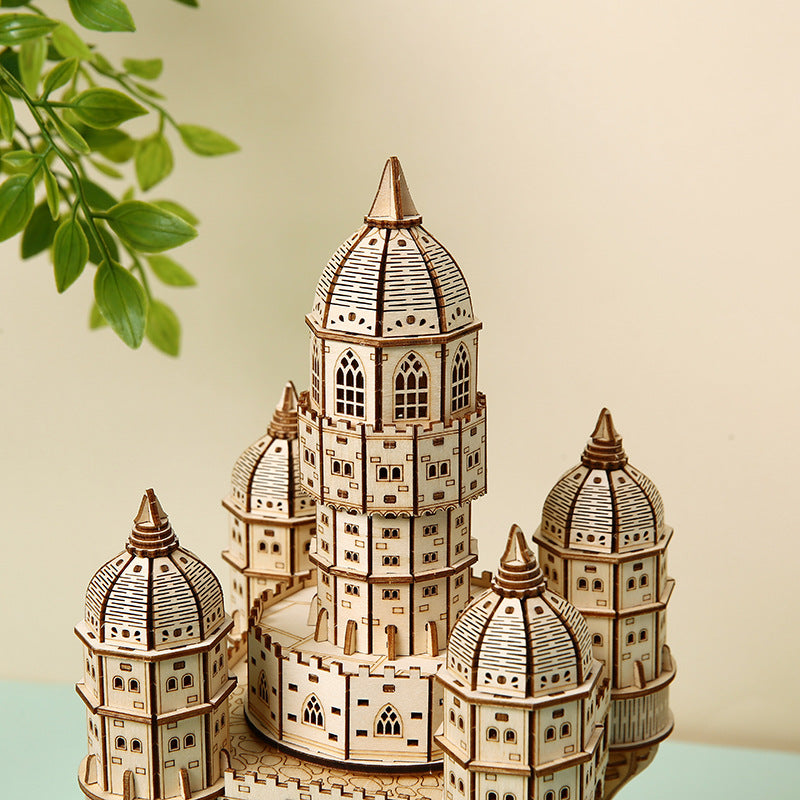 Sky City Spinning Octave Wooden Puzzle