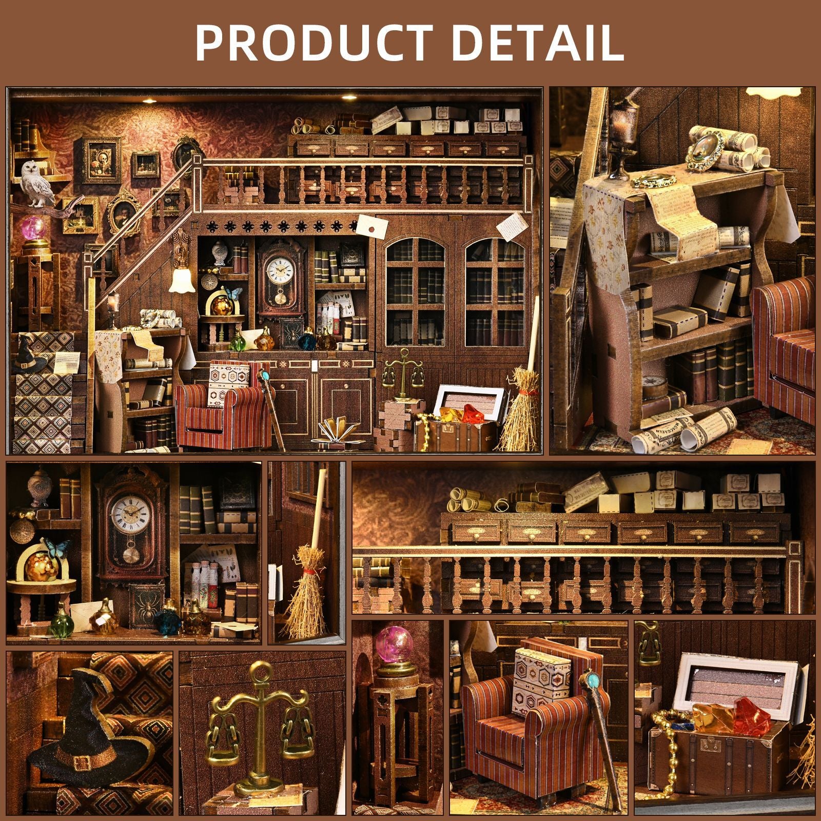 Secret Attic 3D Wooden Puzzle