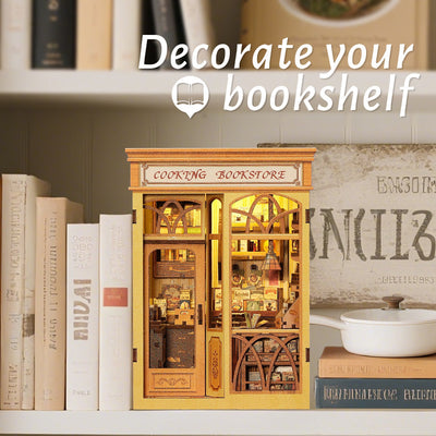 Cooking Bookstore DIY Book Nook