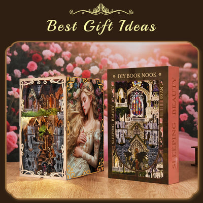 Sleeping Beauty DIY Book Nook