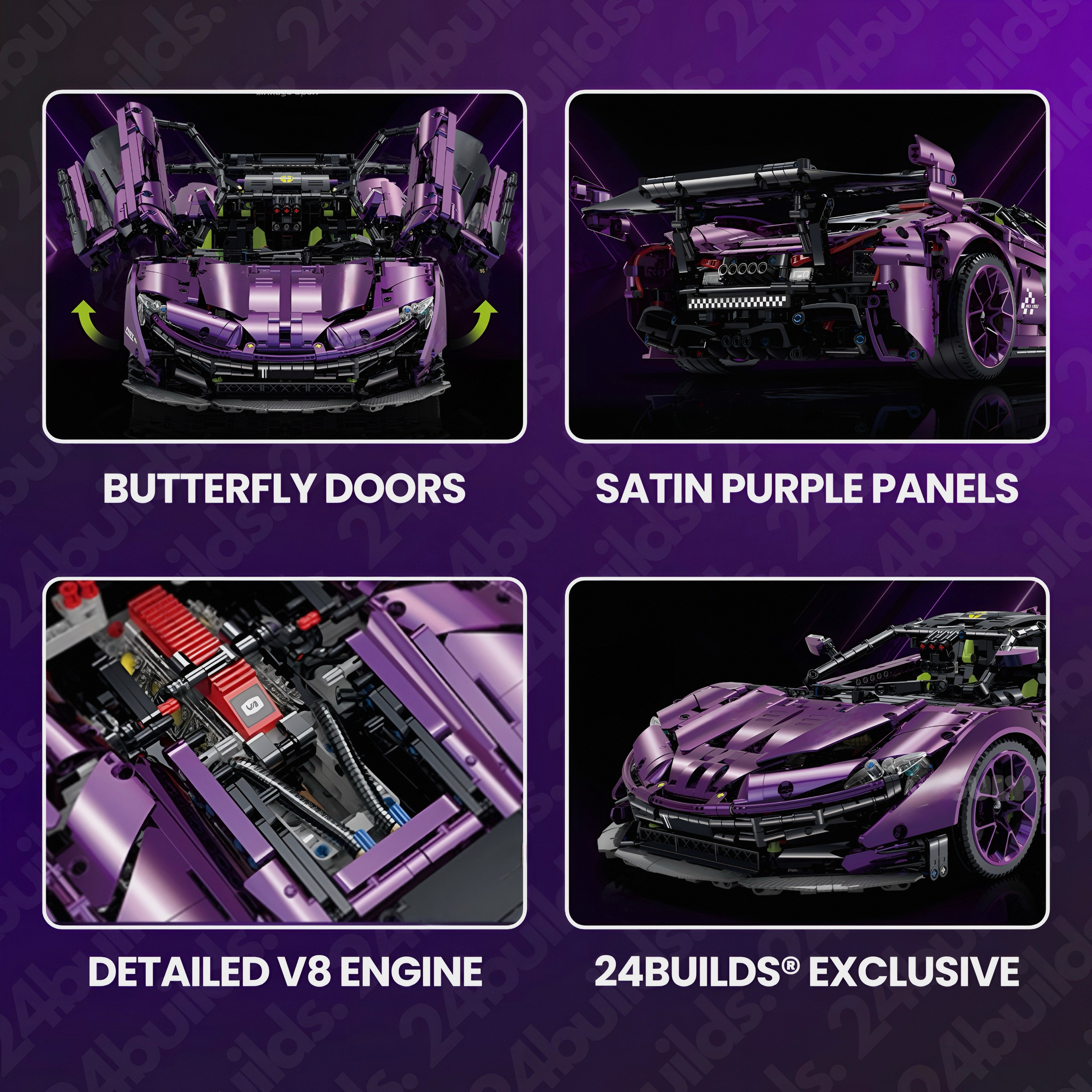 Satin Purple Edition British Aero Hypercar
