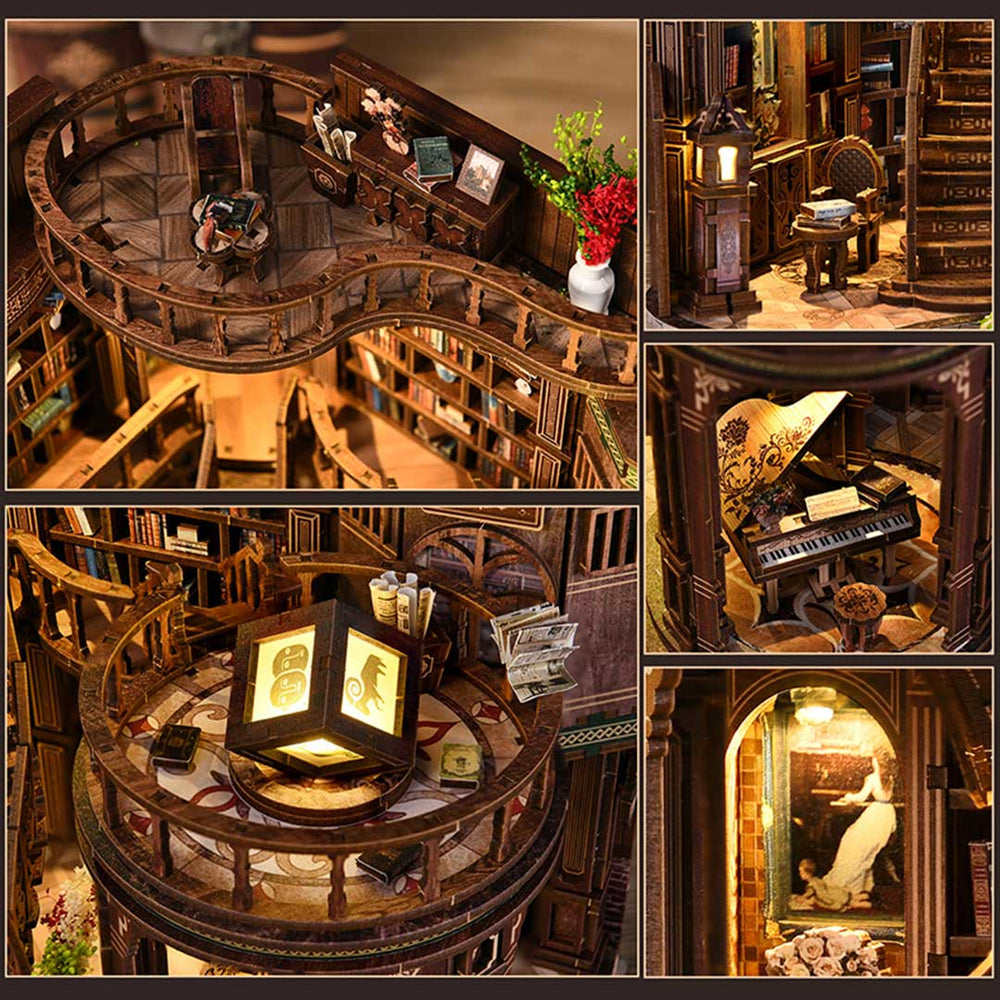 Dreamy Book Hall DIY Miniature House