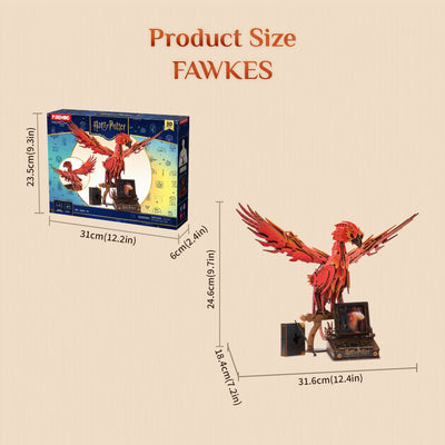 Fawkes 1626 3D Wooden Puzzle