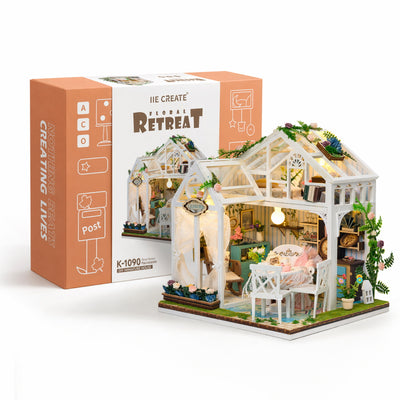Floral Retreat DIY Miniature House