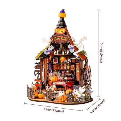 Haunted Candy House DIY Miniature House