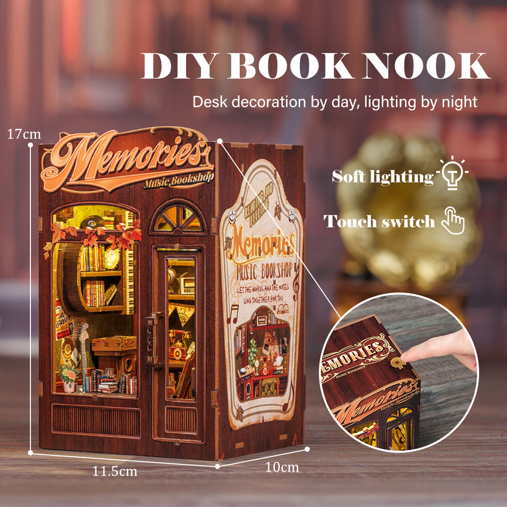 Memories Music Bookshop DIY Book Nook