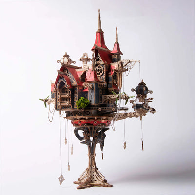 Fantasy Steam Castle 3D Wooden Puzzle