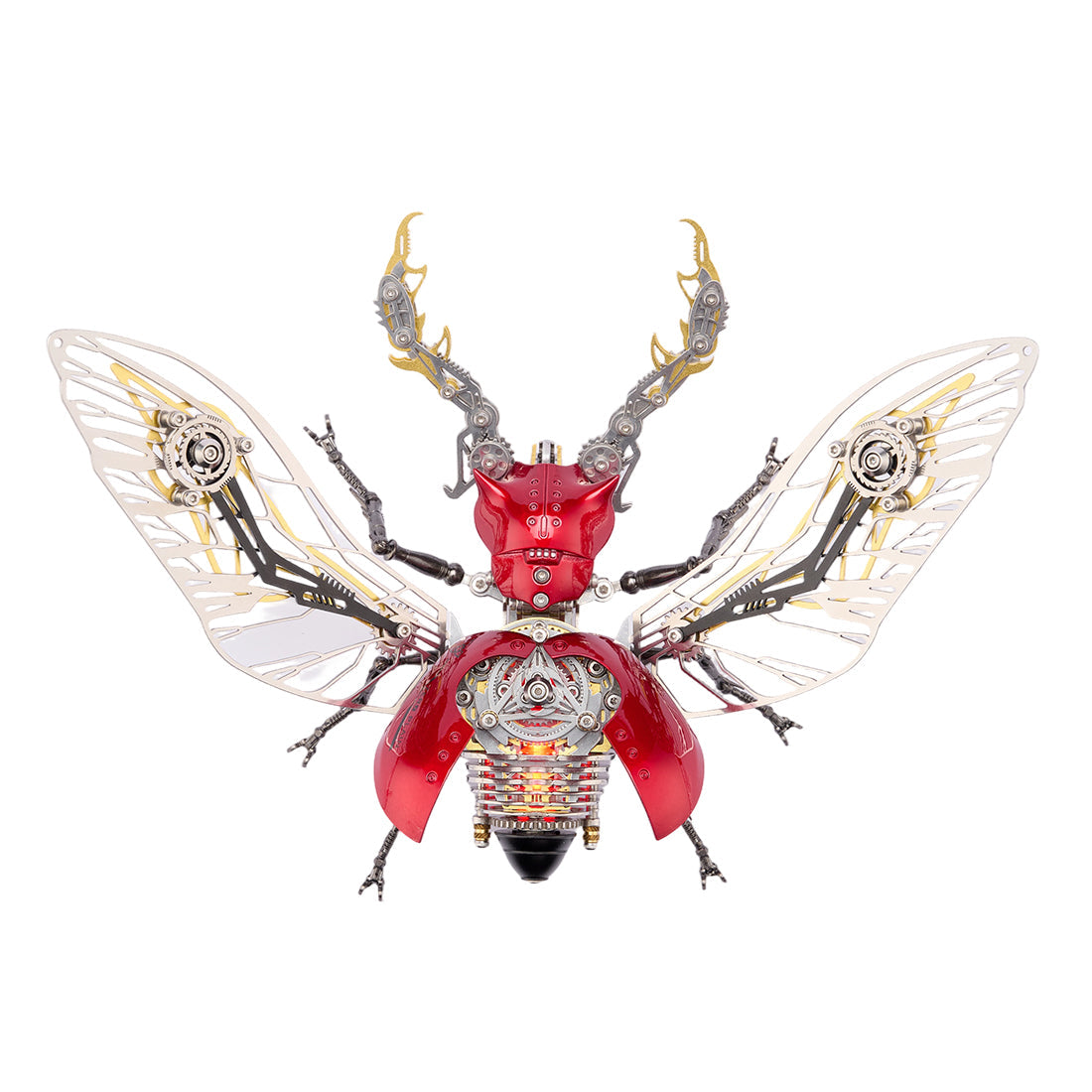 Mechanical Beetle Steampunk DIY Metal Insect Model Kit