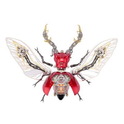 Mechanical Beetle Steampunk DIY Metal Insect Model Kit
