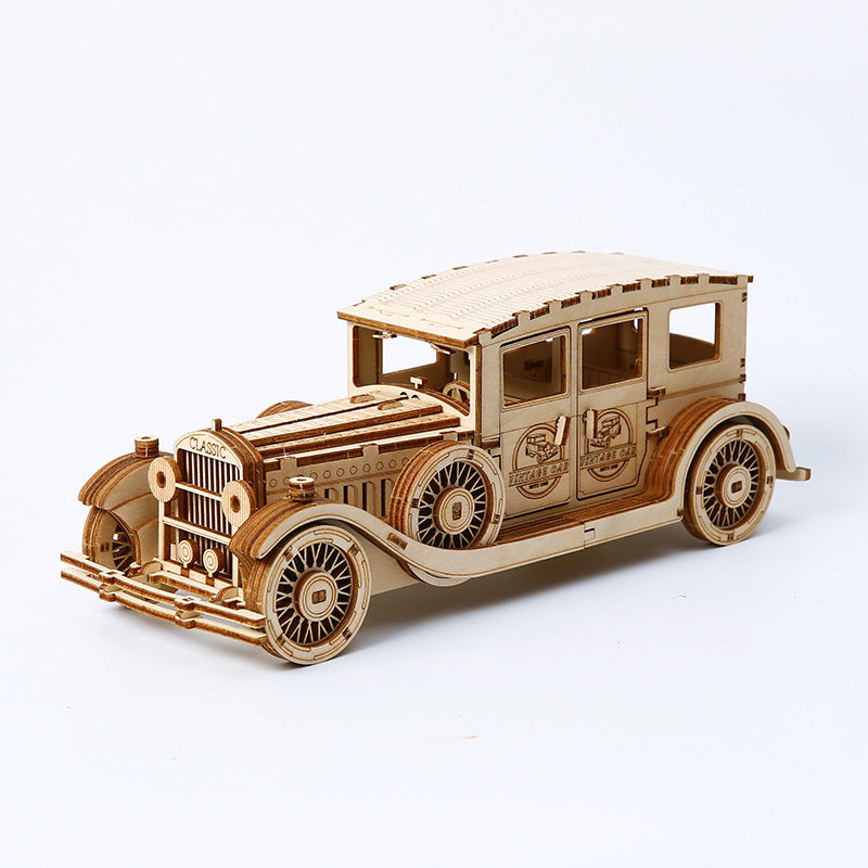 Classic Car 3D Wooden Puzzle