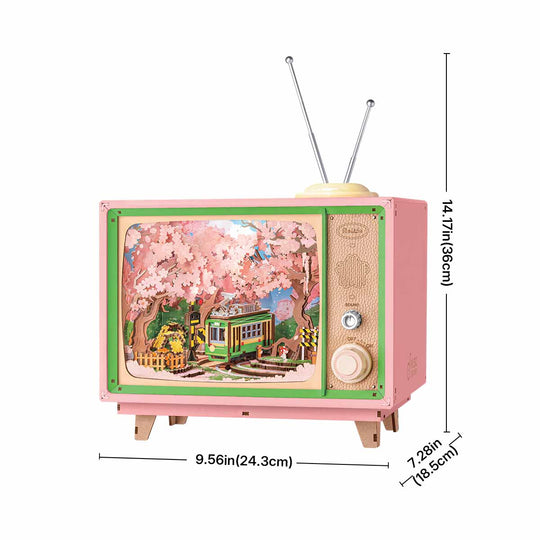 Sakura Dreamy Tour Music Box 3D Wooden Puzzle