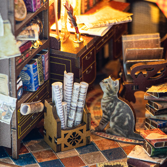 Magic Library DIY Book Nook