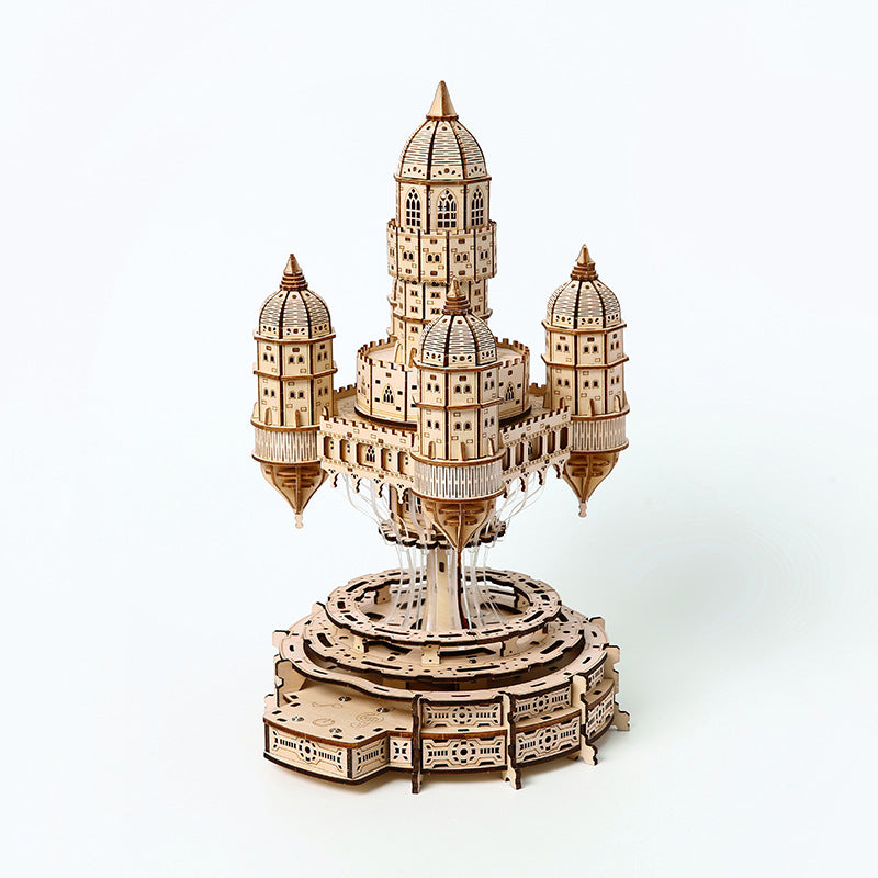 Sky City Spinning Octave Wooden Puzzle