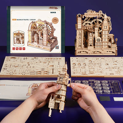 London Marble Run Wooden 3D Puzzle